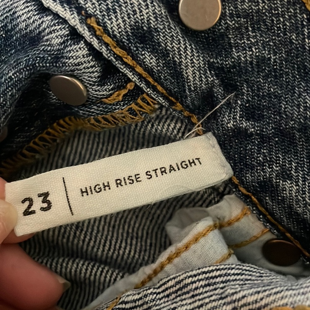 High rise straight PacSun jeans - 23